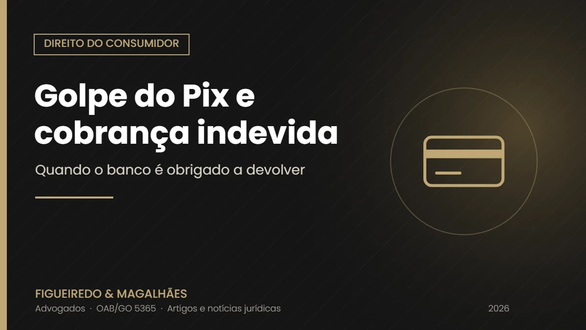 Cobrança indevida e golpe do Pix: quando o banco é obrigado a devolver (regras de 2025-2026)